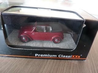 Premium Classixxs No.  18111 - 1/43 Resin 1935 Porsche Volkswagen V2 Beetle Cabrio