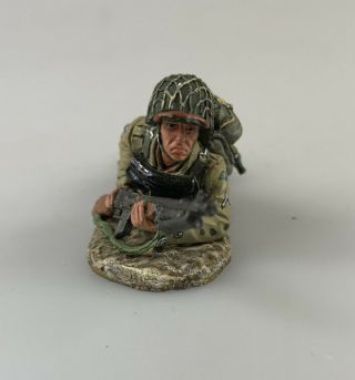 King And Country D.  Day ‘44 Wwii Us Soldier On Side With Rifle 1:30 Scale,  2004