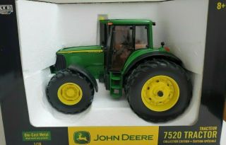 Ertl John Deere 7520 Mfwd Collector Edition 1/16 Mib Large Farm Tractor