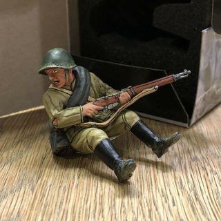 King & Country: Boxed Set Ra047 - Russian Tank Rider.  Retired.  Mib