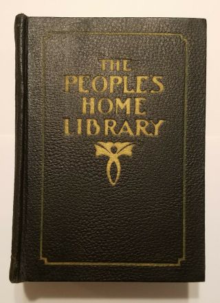 Antique Vintage Book - The Peoples Home Library Medical/cooking/veterinary 1919