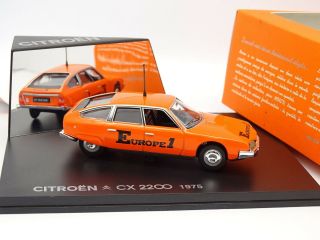 Norev 1/43 - Citroen Cx 2200 1975 - Europe 1 - Tour De France
