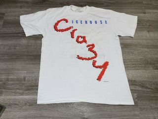 Vtg 1987 Icehouse Crazy Tour Shirt 80 