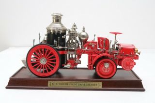 Franklin 1/24 1912 Christie Front Drive Steamer Fire Engine Truck Die - Cast