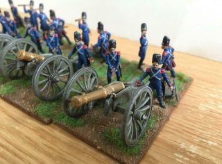 Napoleonic French Artillery - Esci - Painted 1/72