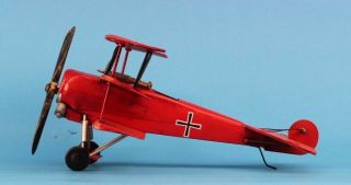 Oem 1:18 Fokker Dr.  1 Tri - Plane Red Built Model U
