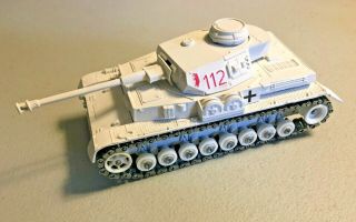 Solido Diecast Ww2 German Panzer Iv Winter 1/50