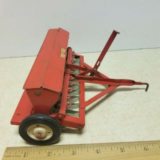 Toy Carter Tru Scale Ih Pull Type Grain Drill Seeder Farm Toy 1/16 2