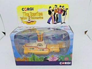 The Beatles Yellow Submarine Diecast Model,  Boxed Corgi Cc05401