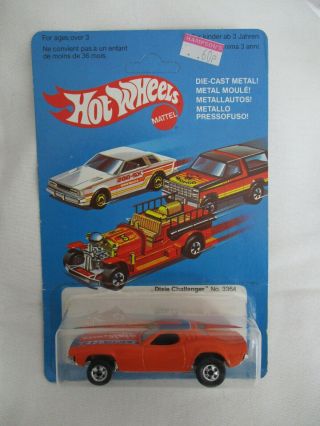 Hot Wheels 1981 Dixie Challenger In Card