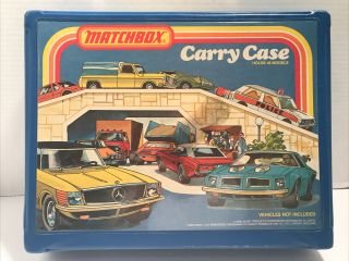 Vintage 1978 Matchbox Carry Case Holds 48 Models W/4 Trays (no Cars)