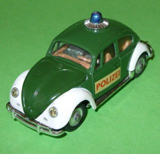 Corgi / 492 Volkswagen Beetle Polizei - European Police Car