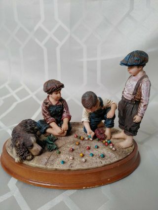 Jim Daly " Wiped Out " 1 / 1850 Vintage Marbles Boys Dog Vanmark 1988 Timeles