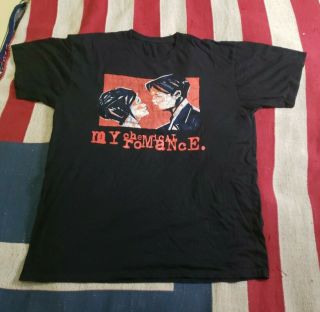 Vintage My Chemical Romance T Shirt Three Cheers For Sweet Revenge Xl Emo Band