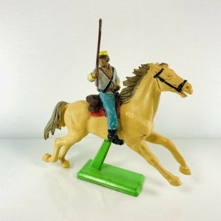Vintage 1971 Britain’s Ltd Confederate Calvary Civil War Horse Rifleman