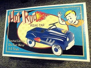 Hot Rod Pedal Car - Xonex - Rare Vintage 1996 - 1:3 Scale - Die Cast - Ltd.  Ed.  - Low 03094