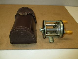 Ja Coxe Model 25 - 2 Vintage Casting Reel,  Bronson With Case