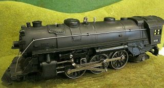 Vintage Lionel O/o27 Gauge 2 - 6 - 2 Metal Steam Locomotive 1666 Runs