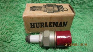 Hurleman Ignition Rare Antique Spark Plug Model Airplane Aircraft Tether Car