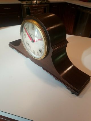 Antique Ingraham Mantle Clock 8 Day Aurora No.  1 Duplex 7 Inch - AS - IS 2
