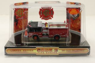 Code 3 Collectibles Chicago Fire Department Luverne Pumper Engine 109