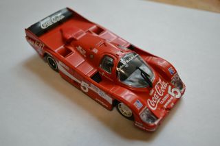 1/43 Scale Coca - Cola Porsche 962 956 Vitesse 5 Akin Sebring 12 Hour Imsa Race