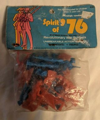 Multiple Toymakers Revolutionary War Miniature Plastic Soldiers Spirit Of 76