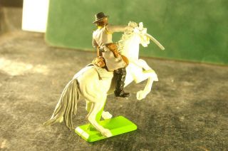 BRITAINS DEETAIL VINTAGE ACW American Civil War Mounted Confederate Officer 2