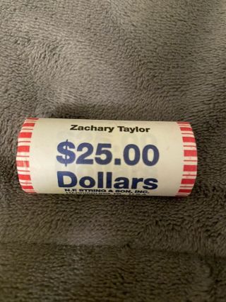 2009 Presidential Zachary Taylor $1 Dollar Coins $25 Roll