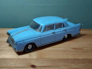 Rare Vintage Ok Toys Hong Kong Battery Morris Oxford 1/20 ? Scale Model Car