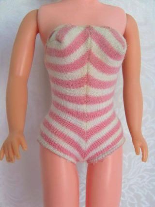 Vintage 1960 ' s MISS BABETTE doll Barbie type RARE - EEGEE 3