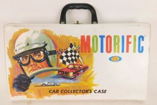 Vintage Ideal Toy Corp.  Motorific 12 Car Collector 