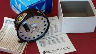 Vintage Martin Fly Fishing Reel Model 63 - Made In The Usa.