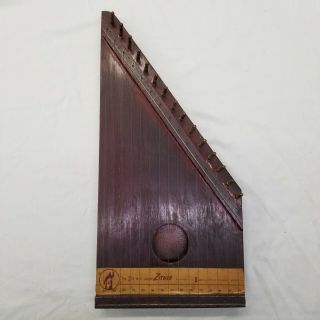 The 3rd Man Jr Zither - Antique - Manufactured By The Harbert Co Ny