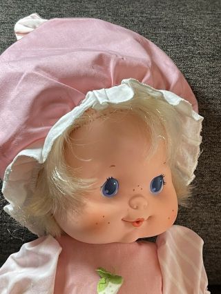 Vintage Kenner Strawberry Shortcake Baby Needs A Name Doll - Blow Kiss Doll
