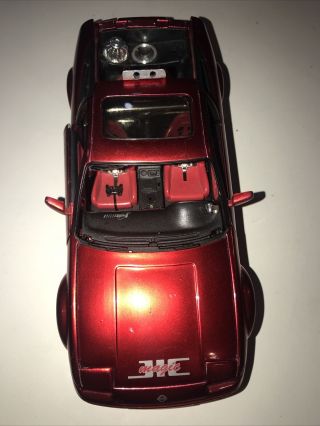 Jada Toys Nissan 240sx 1:24 Diecast Metal Candy Apple Red Import Racer