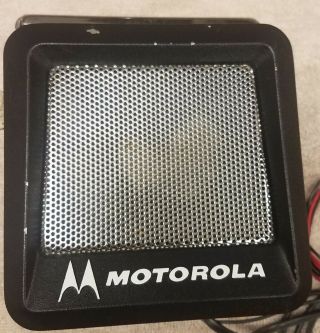 Motorola Vintage Antique Amplified External Speaker