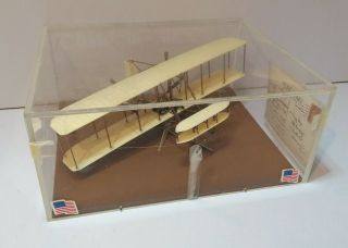 Corgi 1/32 Scale Model Diorama In Perspex Display Case - The Wright Flyer