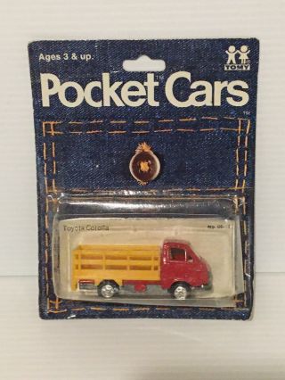 Tomica Pocket Cars Toyota Hiace Farm Truck Made In Japan Wrong Blister
