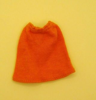 Vintage Barbie Sears Exclusive 1974 - Orange Knit Skirt