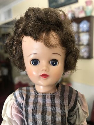 Vintage Vogue Jill Doll 10” Brown Hair 1957