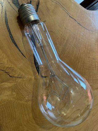 Vintage 1000 Watt Light Bulb Lamp Huge