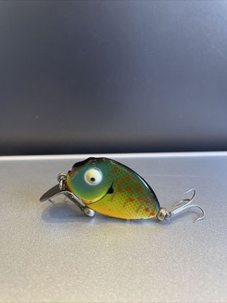 Heddon Tiny Punkinseed Vintage Fishing Lure - 380 Sunfish Color - Rare -
