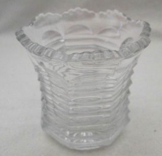 Eapg,  American Pressed Glass,  Antique Toothpick Holder