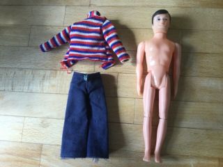 Vintage 1970s Palitoy Pete Pippa Doll Boyfriend Boy Doll Outfit