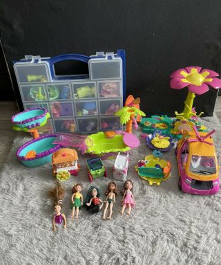 Polly Pocket Playsets& Vehicles & Figures & Clothing& Accessories Bundle/joblot