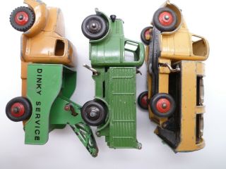 Vintage Dinky Toys 25 Series Bedford Truck Pair Commer Breakdown Truck 1940/50s