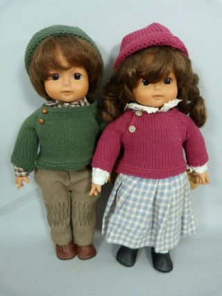 1982 Sekiguchi Sala & Berg Boy And Girl Dolls Limited Edition Mattel