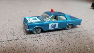 Matchbox Lesney Models Ford Galaxie Police Car Code 3