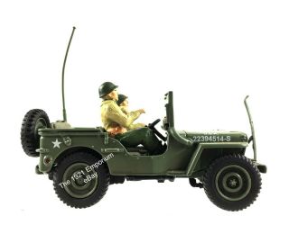 1:32 Unimax Forces Of Valor Diecast Wwii Us Army 82nd Airborne Gpw Willy 